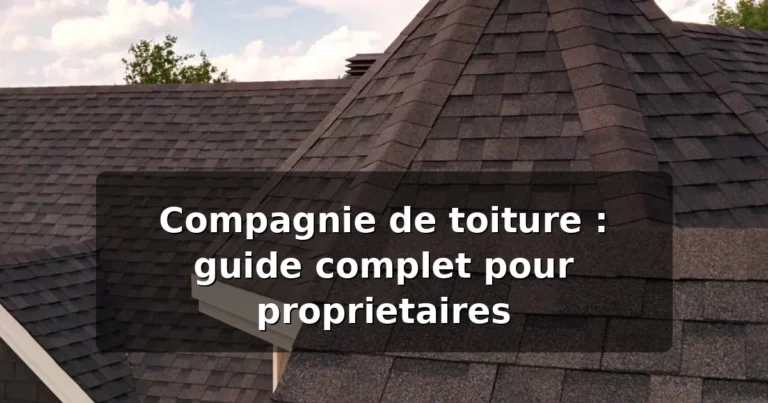 Compagnie de toiture : guide complet pour propriétaires 4 featured compagnie de toiture