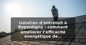 Isolation entretoit Repentigny — travaux cellulose soufflée toiture résidentielle