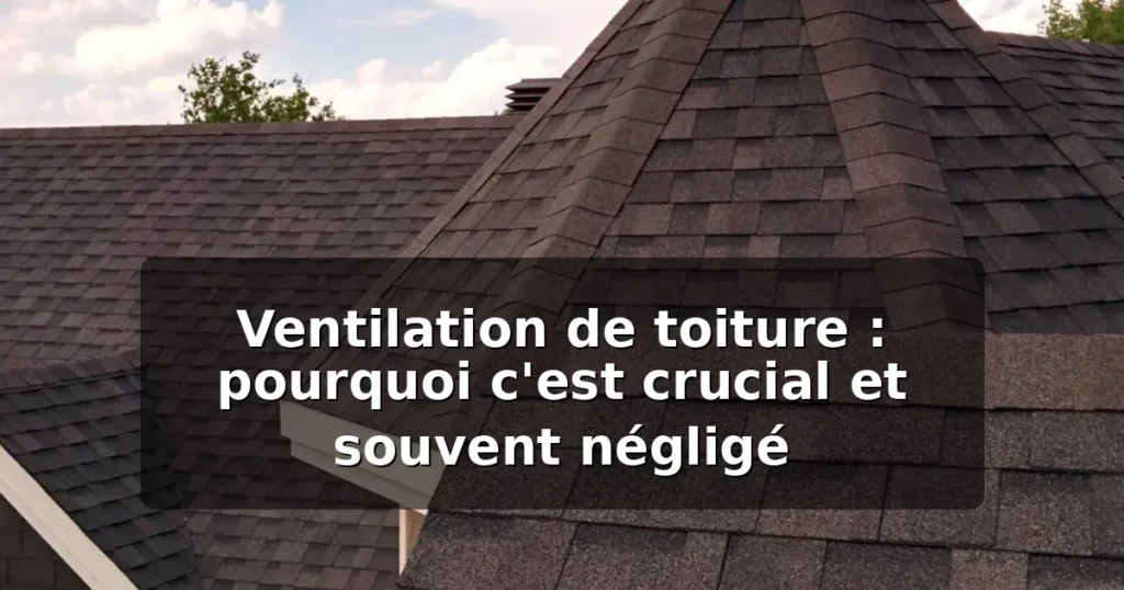 Ventilation de toiture : pourquoi c'est crucial | Guide 2026 1 Ventilation de toiture : pourquoi c'est crucial | Guide 2026 — illustration