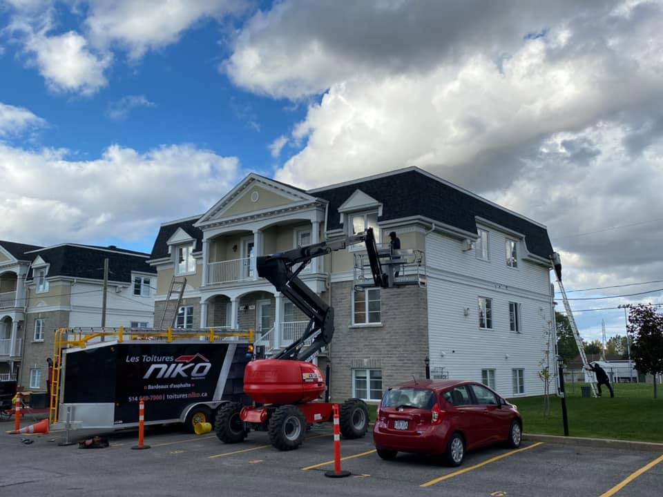 Changement de toiture à Lanaudière